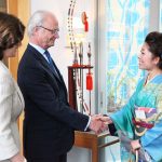 2012.6.2　スウェーデン国王・王妃に拝謁